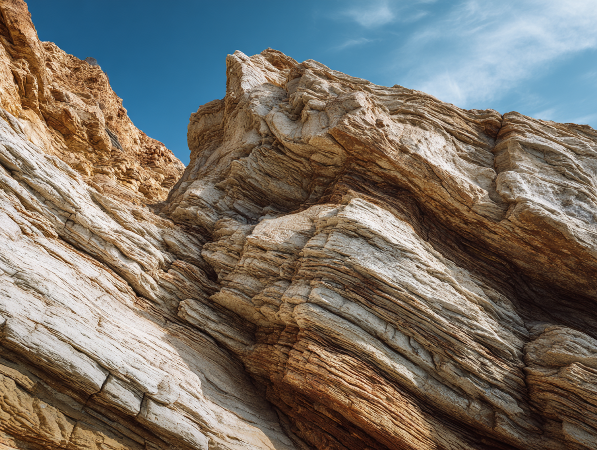 Layered cliff artwork used for a Kapalabhati breathing guide.